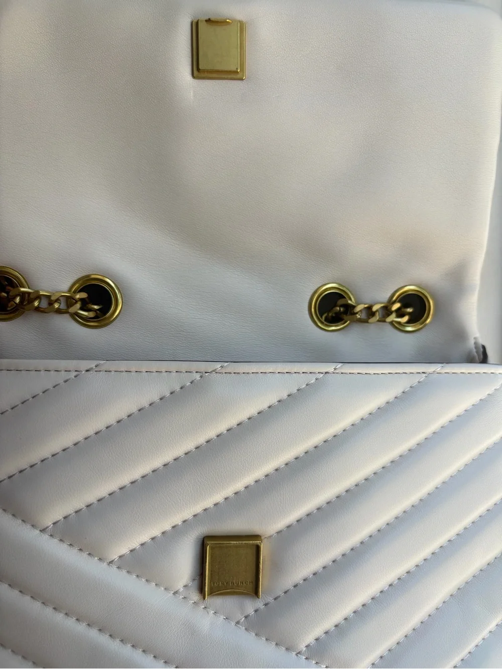 Tory Burch Kira Chevron Convertible Shoulder Bag